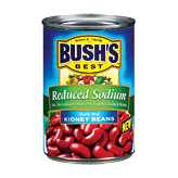 Bush's Best  reduced sodium dark red kidney beans Full-Size Picture